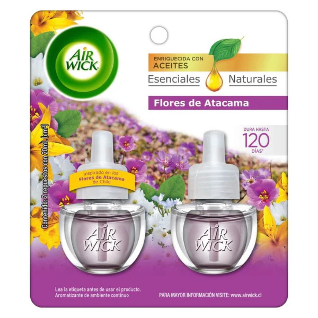Air Wick 2 Aceites Flores de Atacama 21 ml
