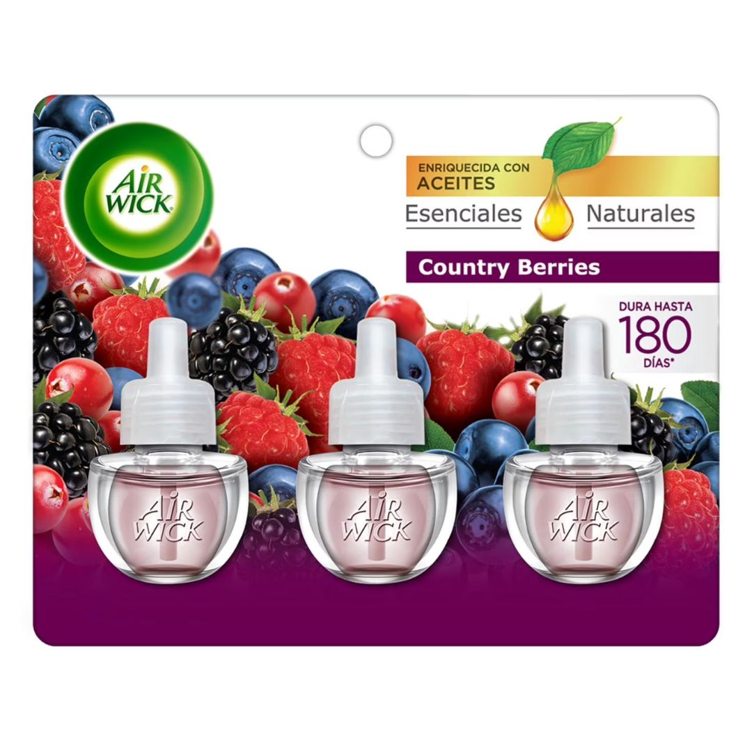 Air Wick 3 Aceites Country Berries 21 ml