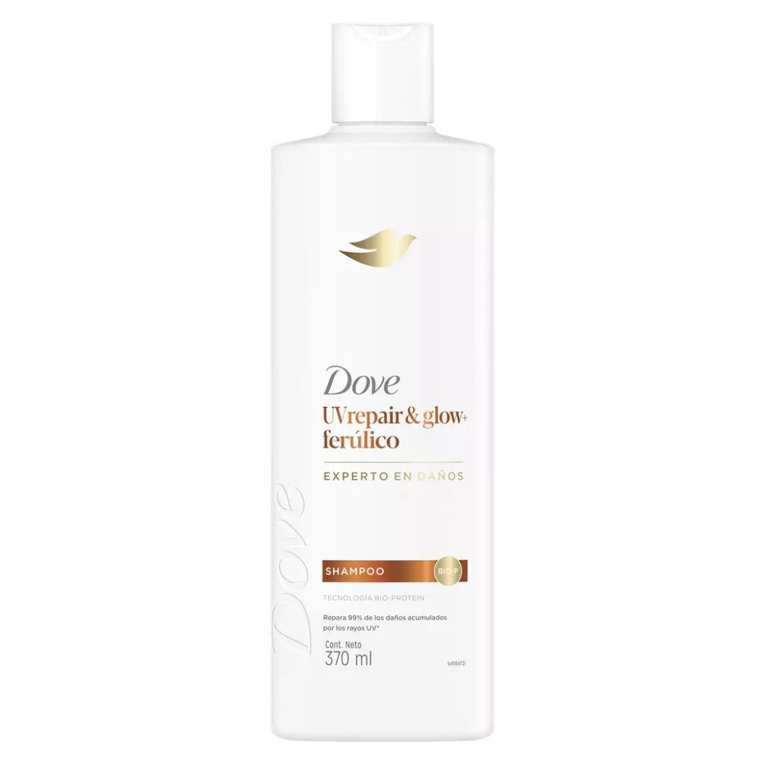 Dove Shampoo UV Repair & Glow-Ferúlico 370 ml