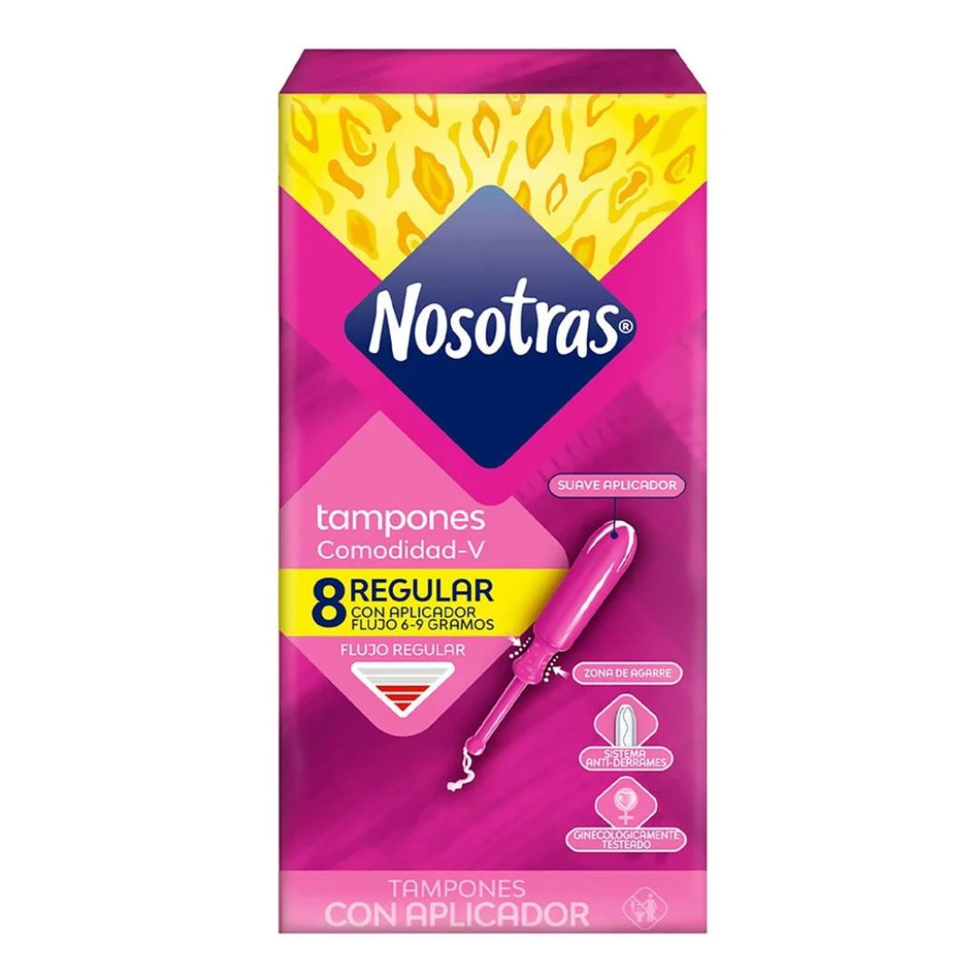 Nosotras Tampones Regular / 8 Unidades