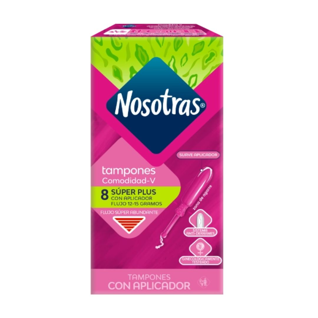 Nosotras Tampones Super Plus / 8 Unidades