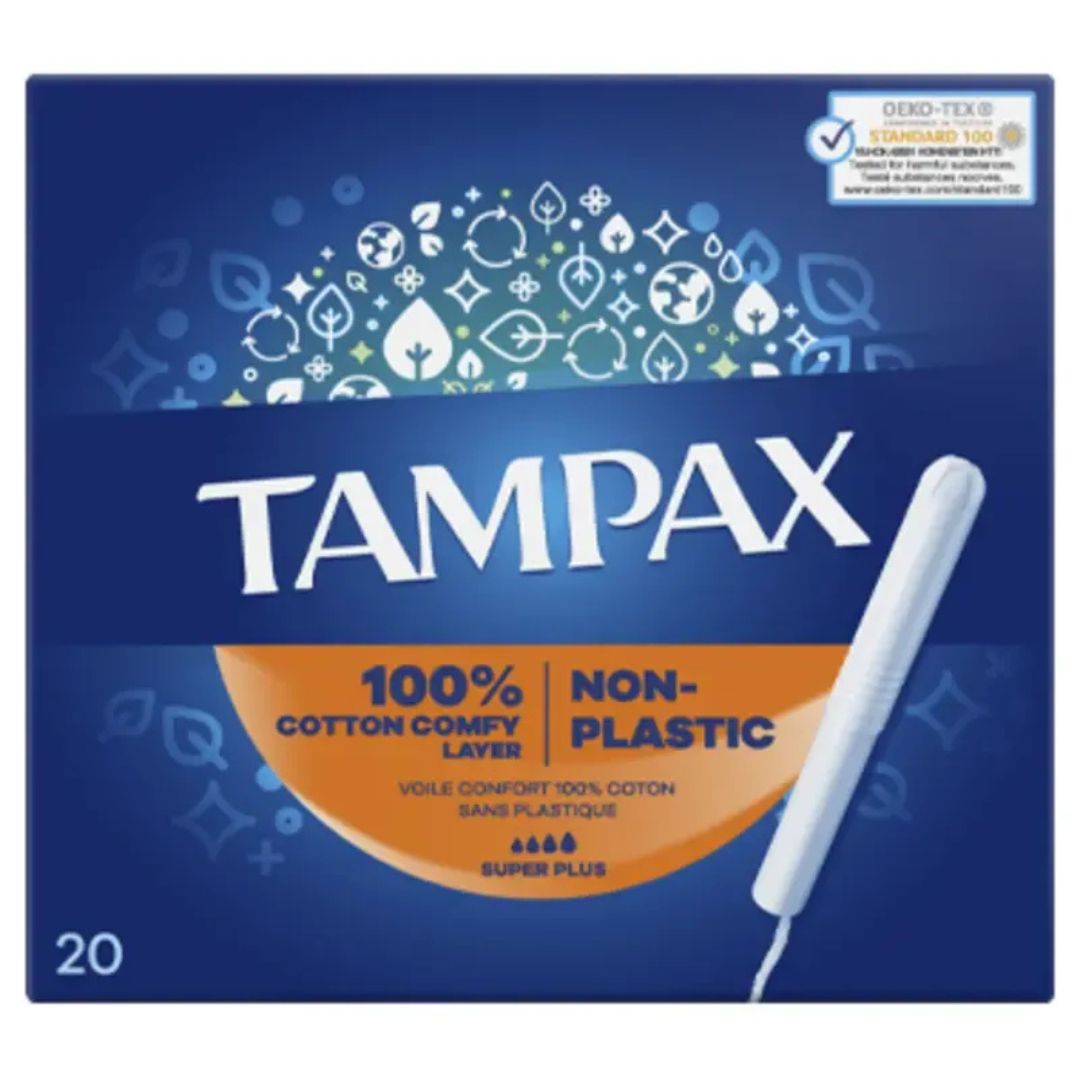 Tampax Super Plus / 20 Unidades