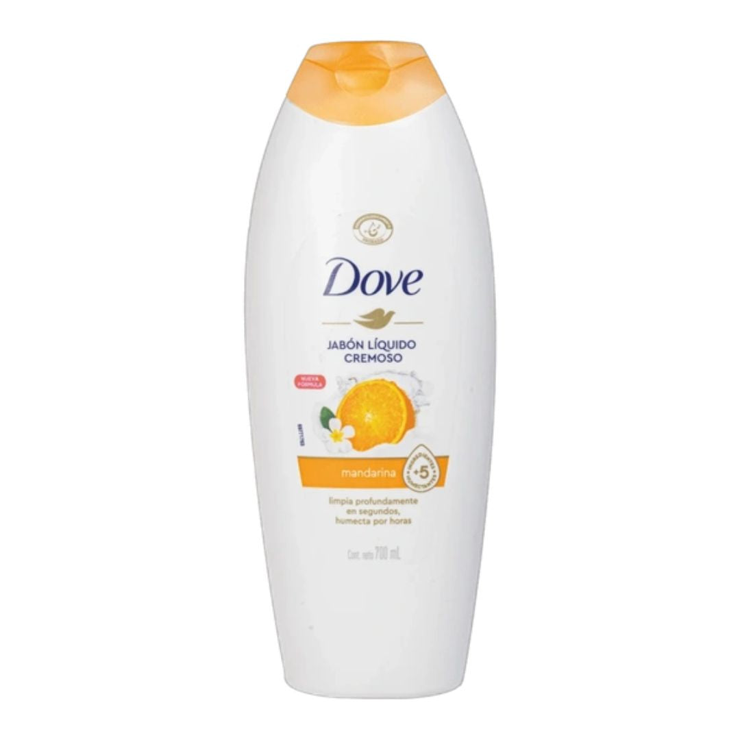 Dove Jabón Líquido Cremoso Mandarina 700 ml