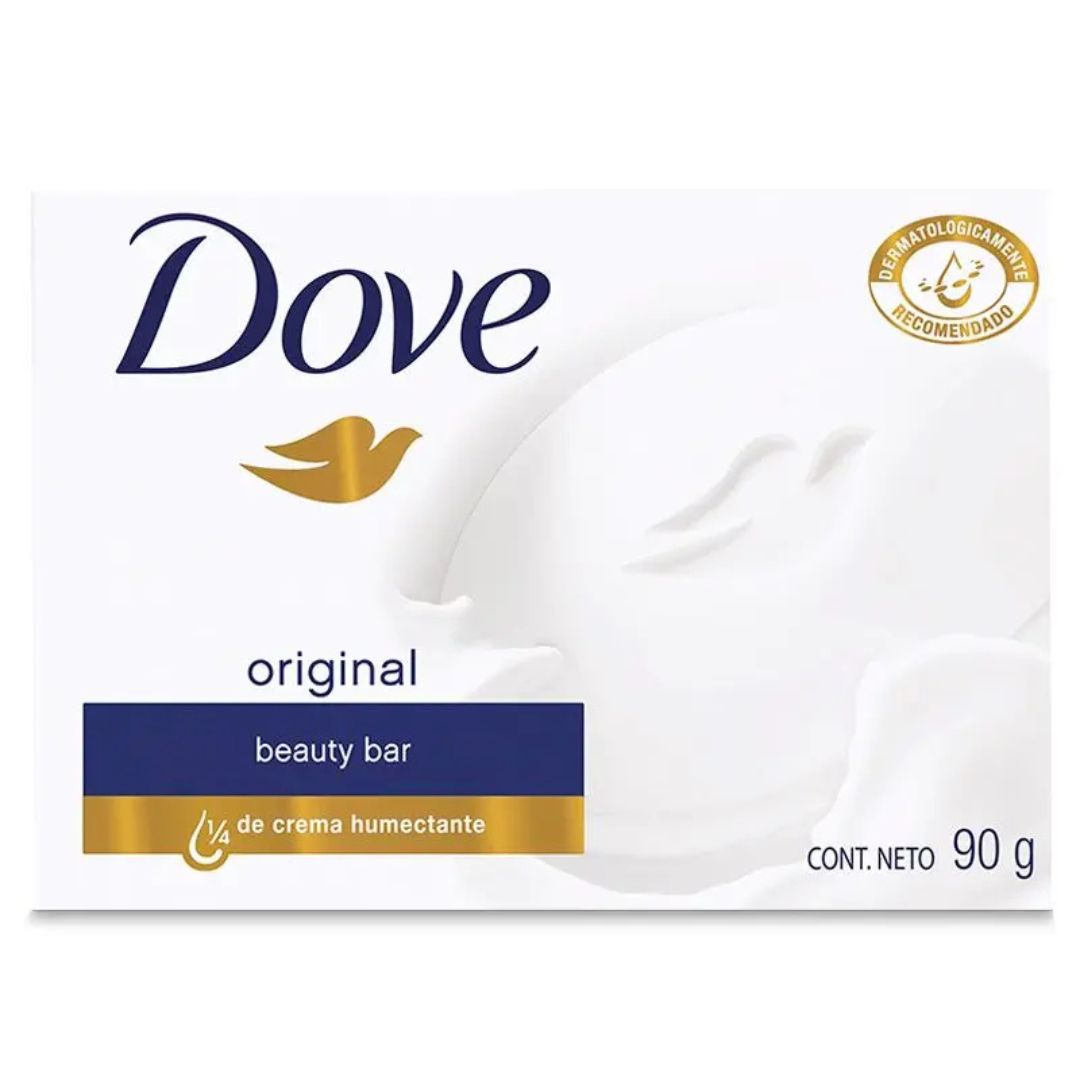 Dove Jabón Barra Original Beauty Bar 90 grs