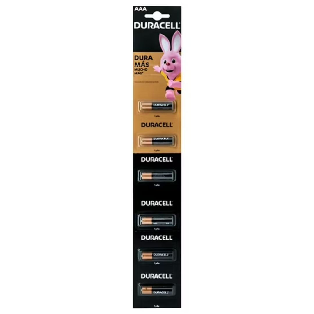 Duracell Pilas AAA / Tira x 6 Unidades
