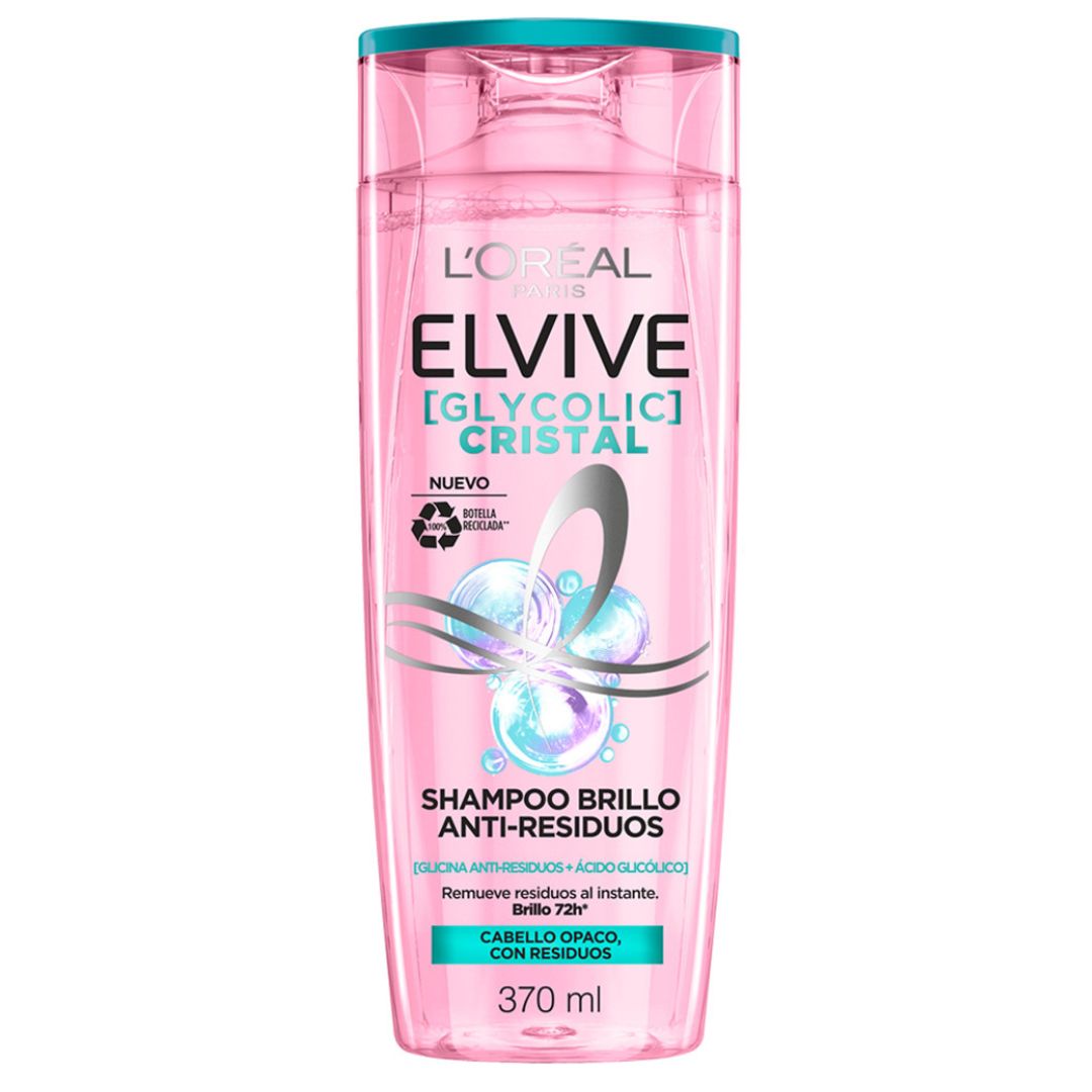 Elvive Shampoo Glycolic Cristal 370 ml