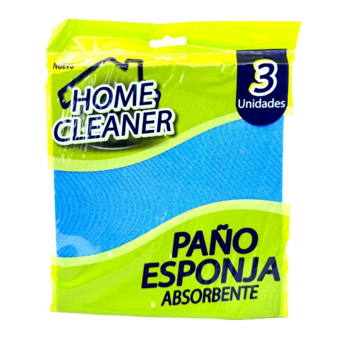 Home Cleaner Paño Esponja / 3 Unidades