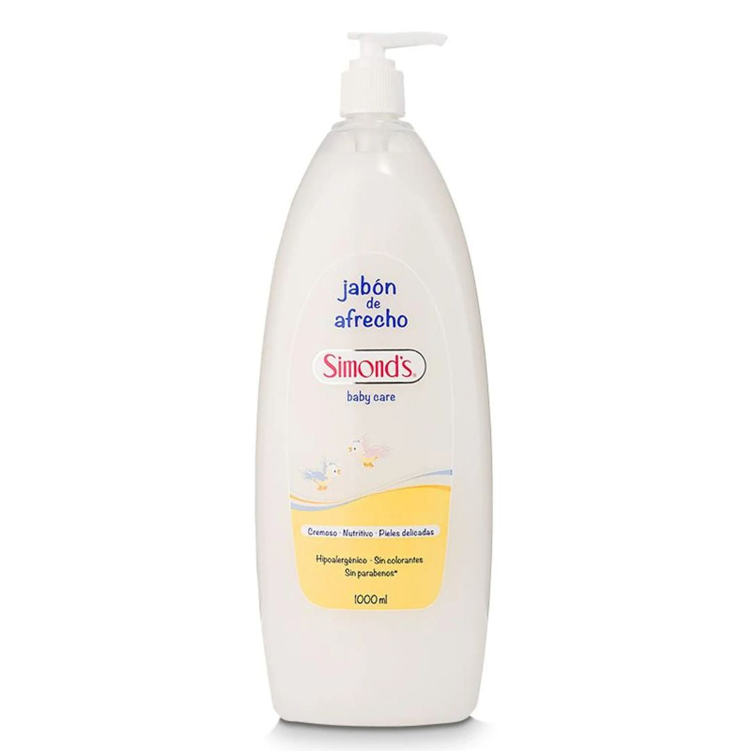 Simond's Babycare Jabòn Lìquido con Vàlvula / Afrecho 1000 ml