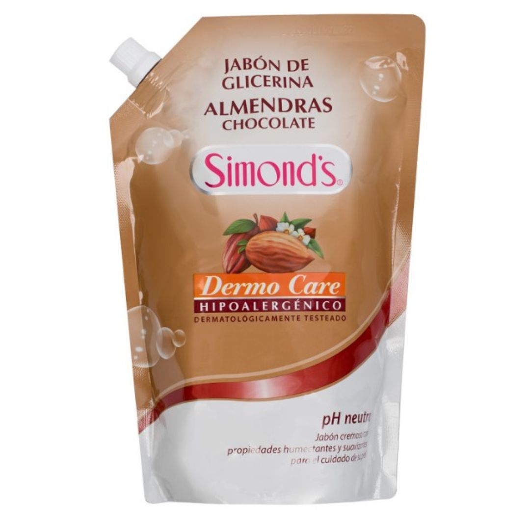 Simond's Dermocare Jabòn Lìquido Almendra Chocolate / Doypack 1.5 lt