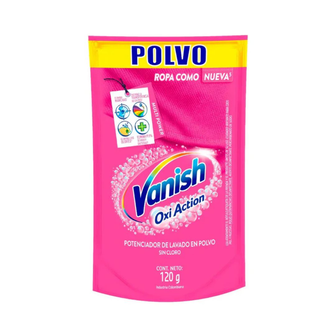 Vanish Quitamanchas en Polvo Ropa Color / 120 grs