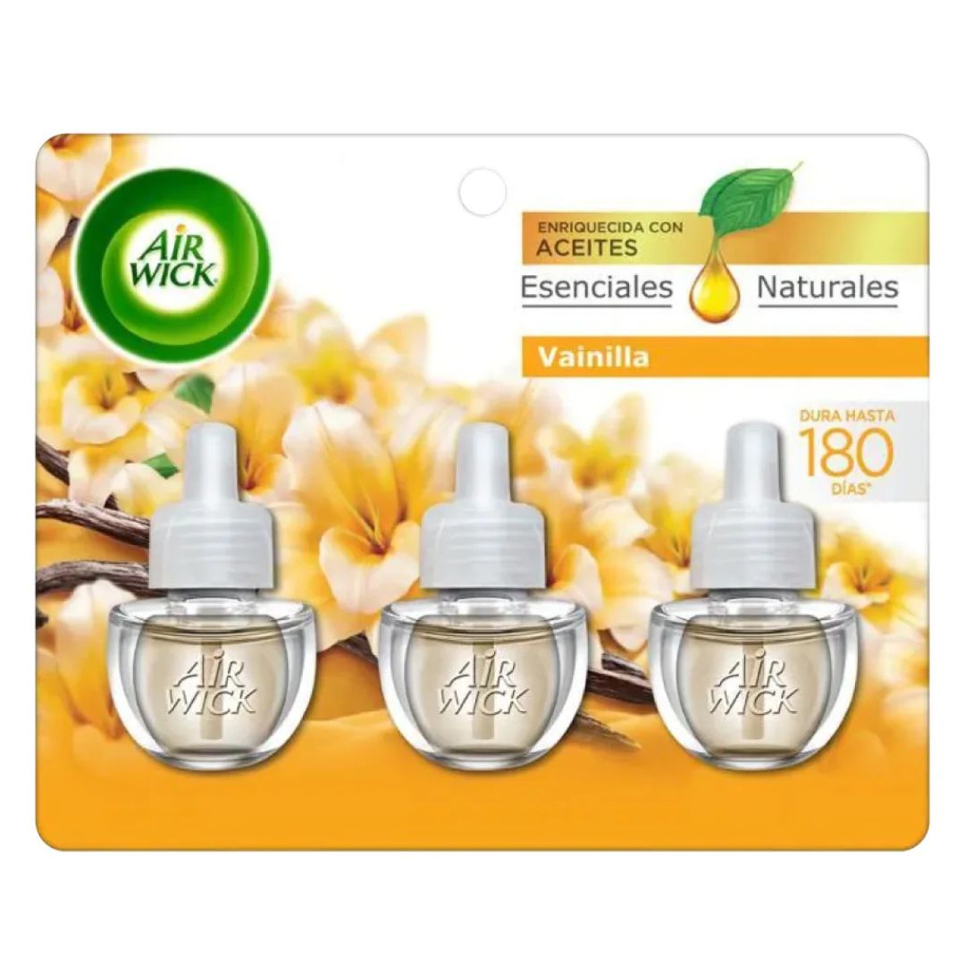 Air Wick 3 Aceites Vainilla 21 ml