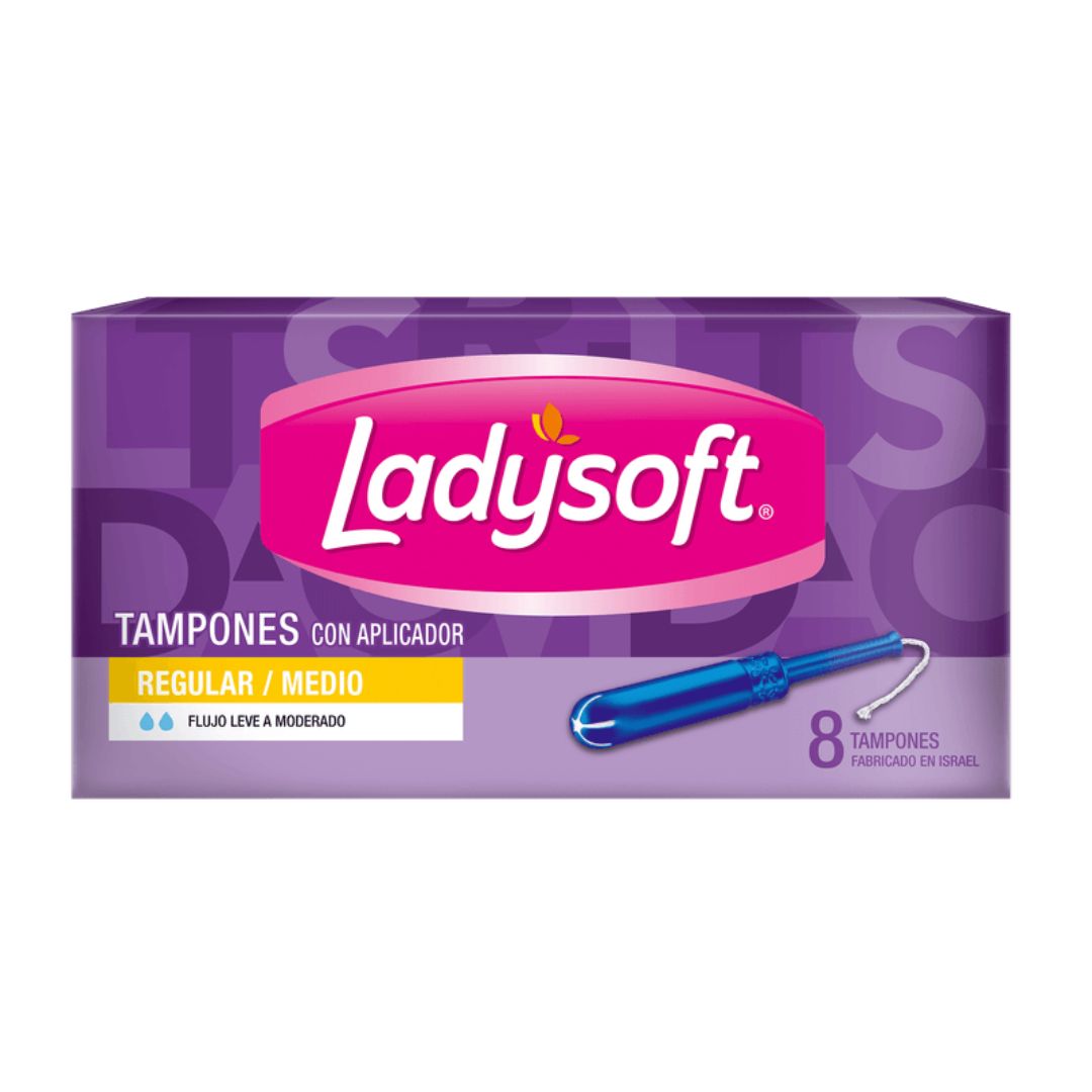 Ladysoft Tampones Regular / 8 Unidades