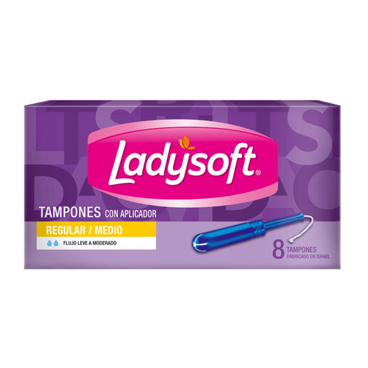 Ladysoft Tampones Regular / 8 Unidades