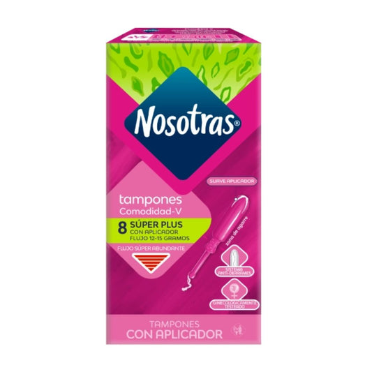 Nosotras Tampones Super Plus / 8 Unidades