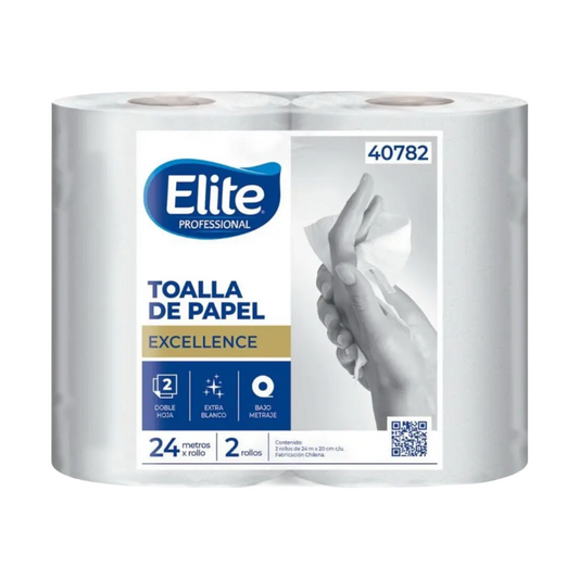 Elite Toalla 24 Metros 16 rollos