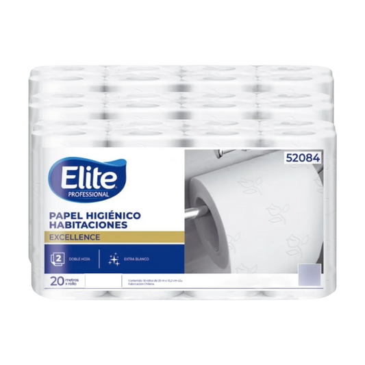 Elite Papel Higiénico Habitacional 20 Metros 48 rollos.