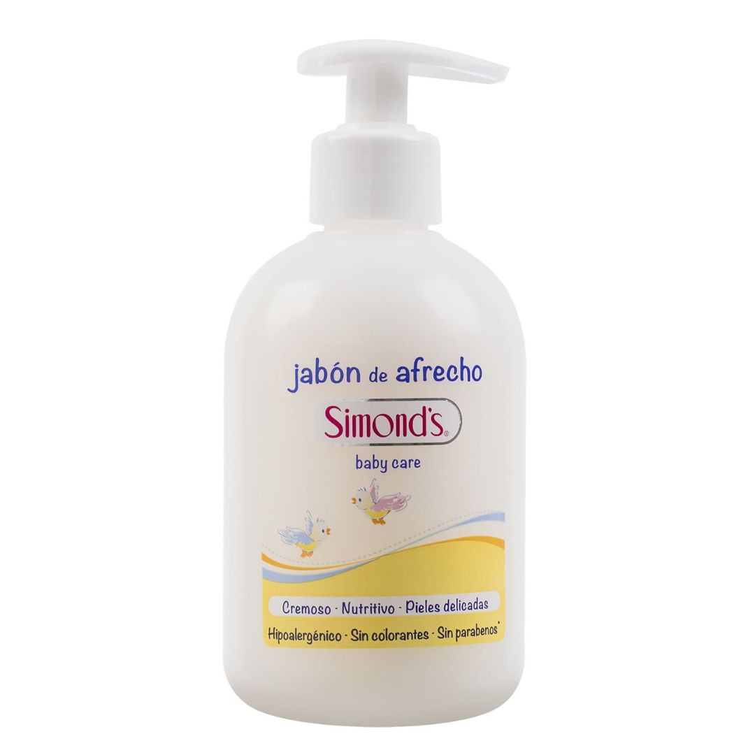 Simond's Jabón Líquido de Afrecho con Válvula 340 ml