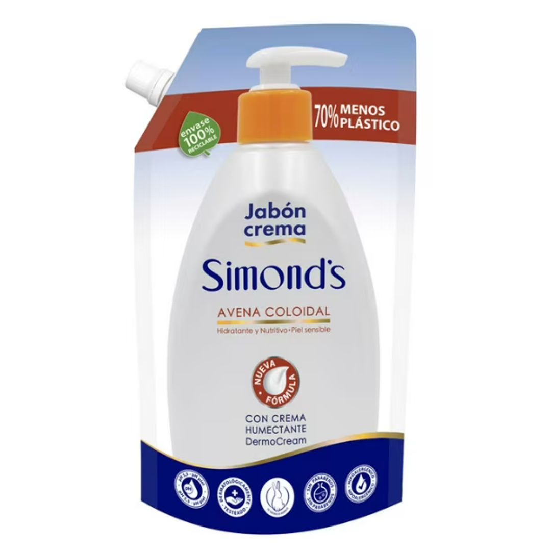Simond's Jabón Líquido Crema Doypack 500 ml