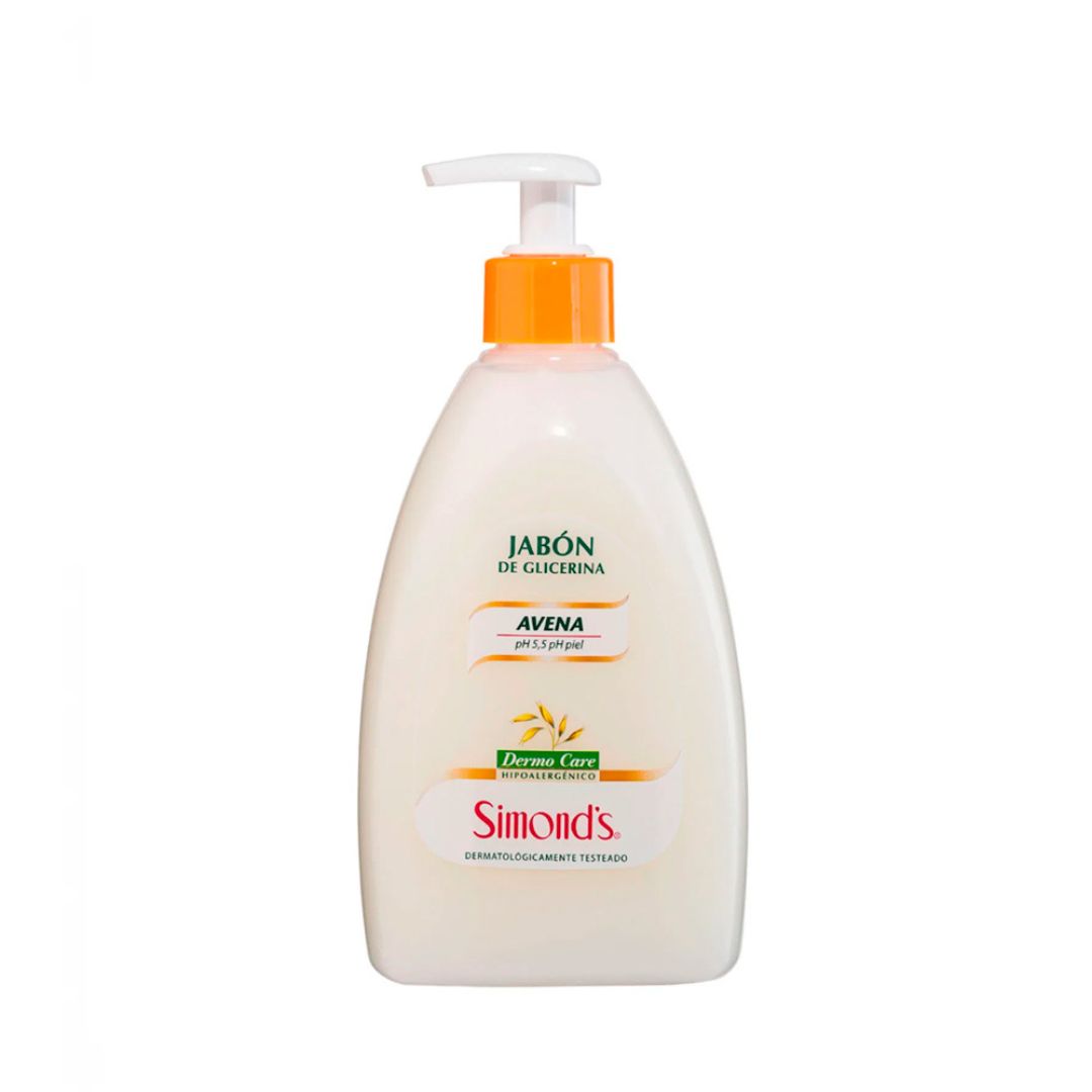 Simond's Dermo Care Jabón Líquido de Avena con Válvula 500 ml