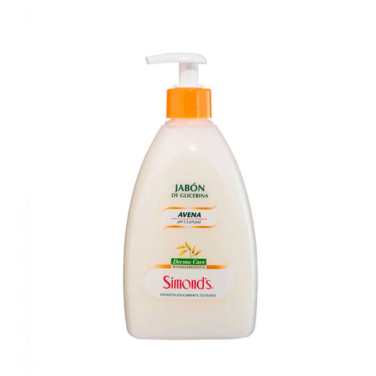 Simond's Dermo Care Jabón Líquido de Avena con Válvula 500 ml