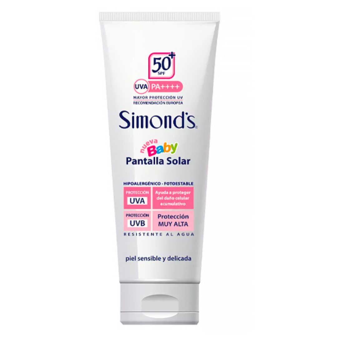 Simond's Baby Pantalla Solar SPF 50 Pomo 200 ml