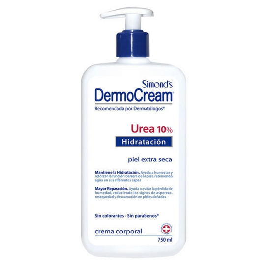 Dermocream Crema Piel Urea 10% Dermocream 750 ml