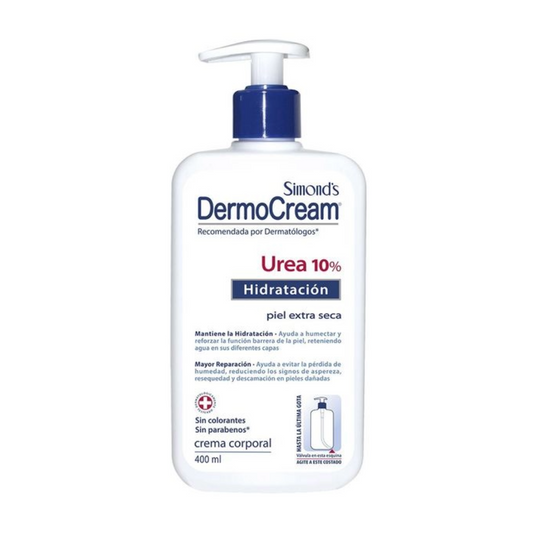 Simonds Crema  Urea 10% Piel extra seca 400 ml