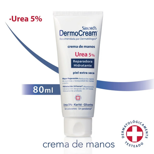 Simond´s crema Dermo Urea 5% 80 ml.