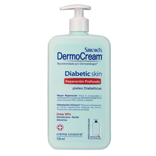 Dermocream Crema Diabetic Piel Diabetica 750 ml