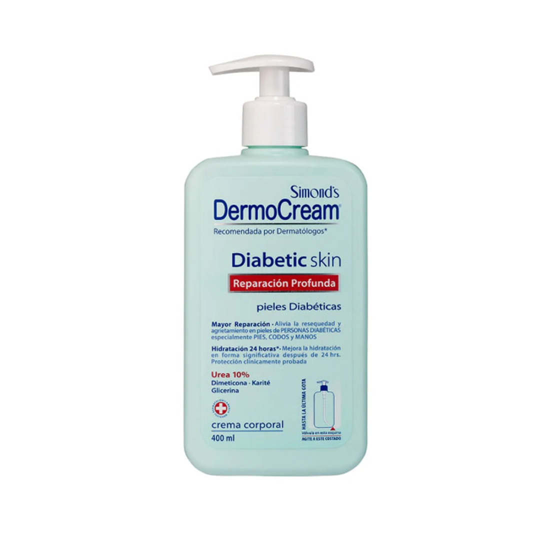Dermocream Crema Diabetic Piel Diabetica 400ml