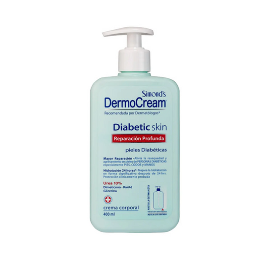 Dermocream Crema Diabetic Piel Diabetica 400ml