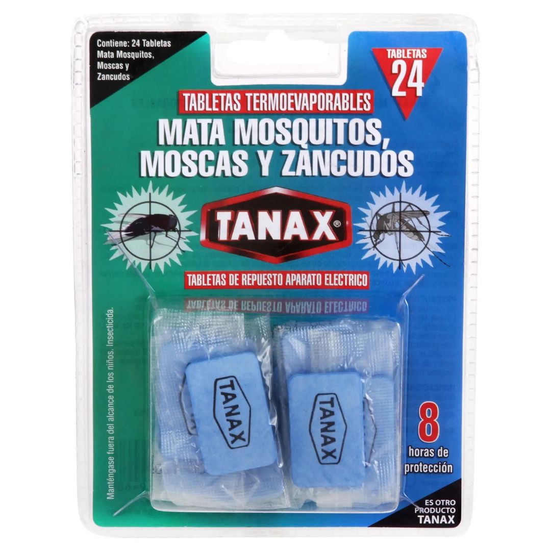 Tanax Insecticida Tabletas de Repuesto / 24 Unidades