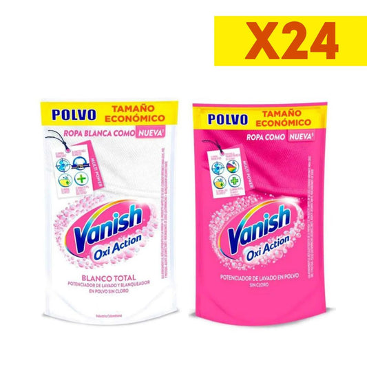 Vanish Quitamanchas en Polvo 30 grs / Tira x 24 Unidades