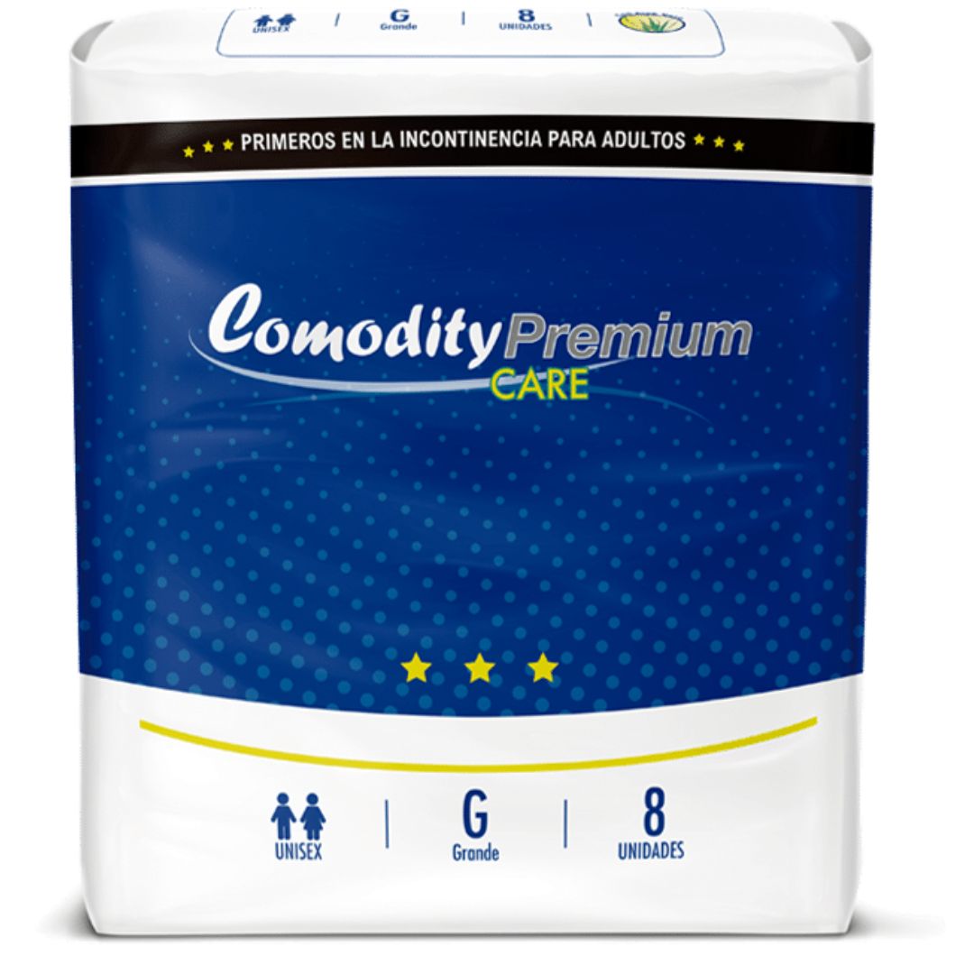 Comodity Premium Pañal Adultos Talla G / 8 Unidades