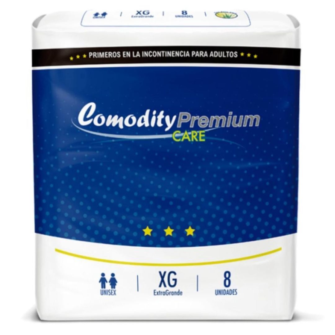 Comodity Premium Pañal Adultos Talla XG / 8 Unidades