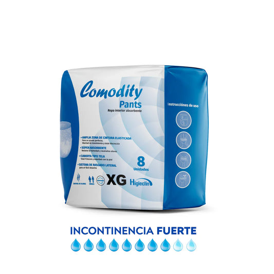 Comodity calzon XG 8 unidades