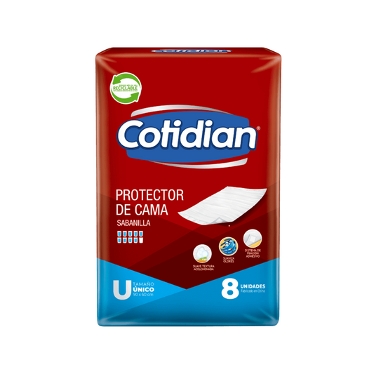 Cotidian Sabanilla 90x60cm 8 unidades