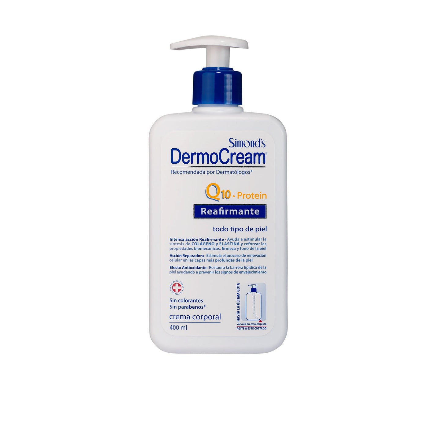 Simonds Dermo Crema Reafirmante Q10 400 ml.