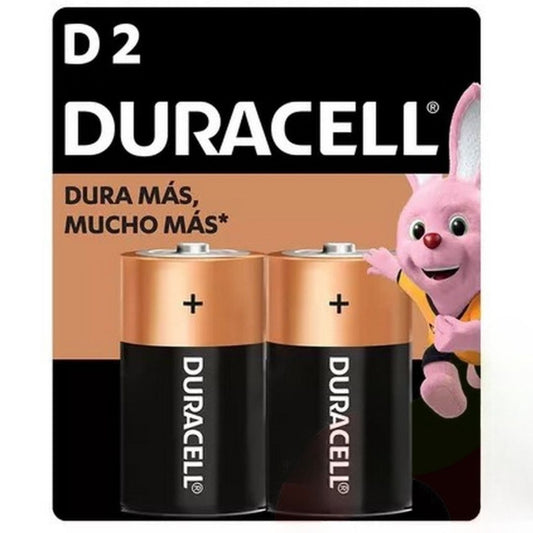 Duracell Pilas D / 2 Unidades