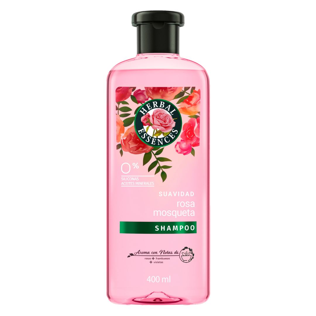 Herbal Essences Shampoo Rosa Mosqueta / 400 ml