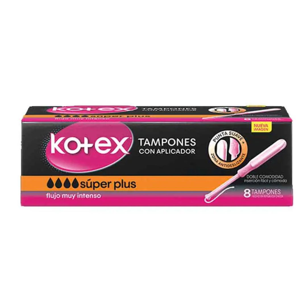 Kotex Tampones Super Plus / 8 Unidades
