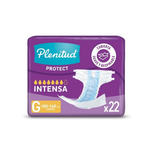Plenitud Pañal protección intensa Talla G