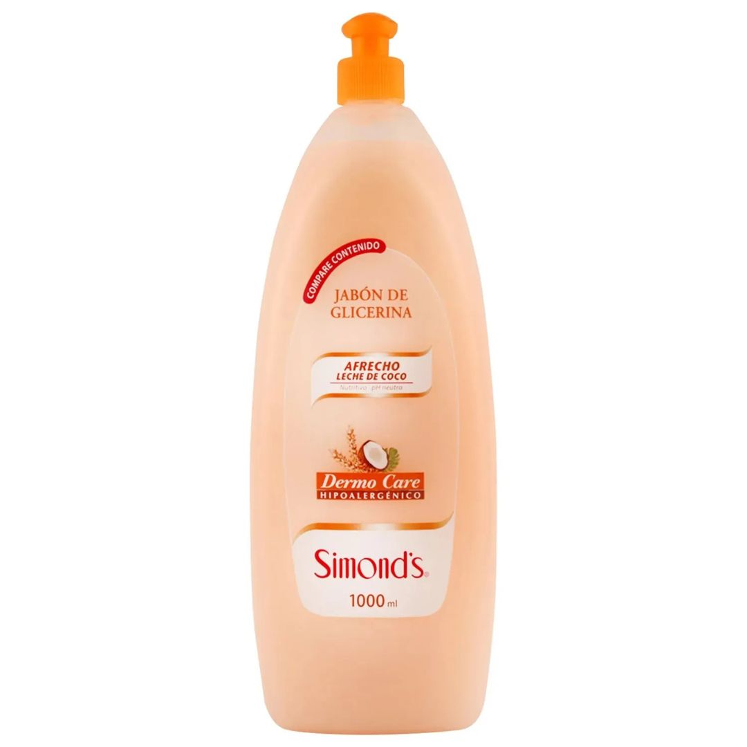 Simond's Dermocare Jabón Líquido Afrecho 1000 ml