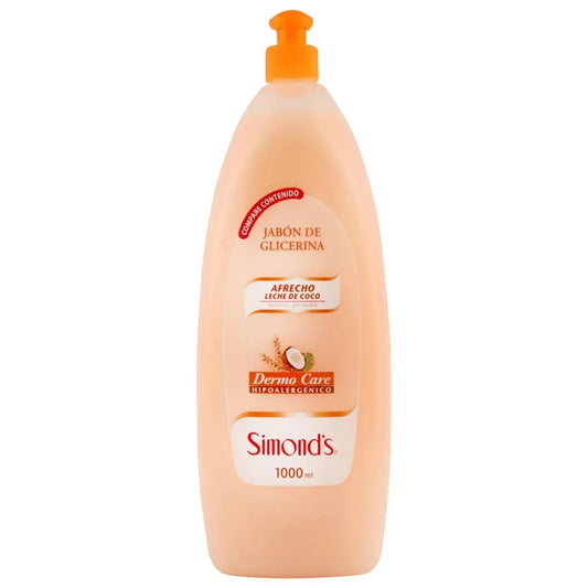 Simond's Dermocare Jabón Líquido Afrecho 1000 ml
