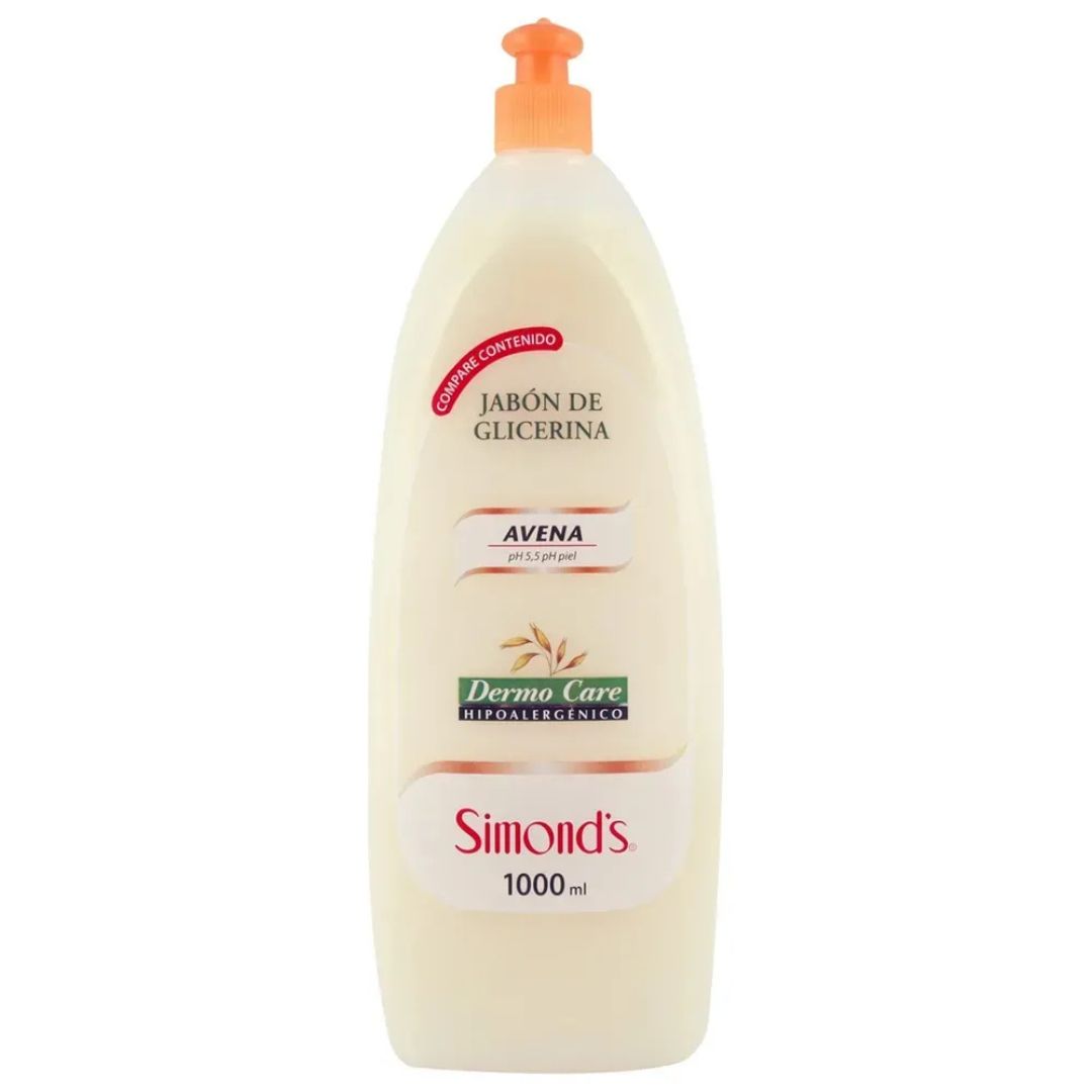 Simond's Dermocare Jabón Líquido Avena 1000 ml