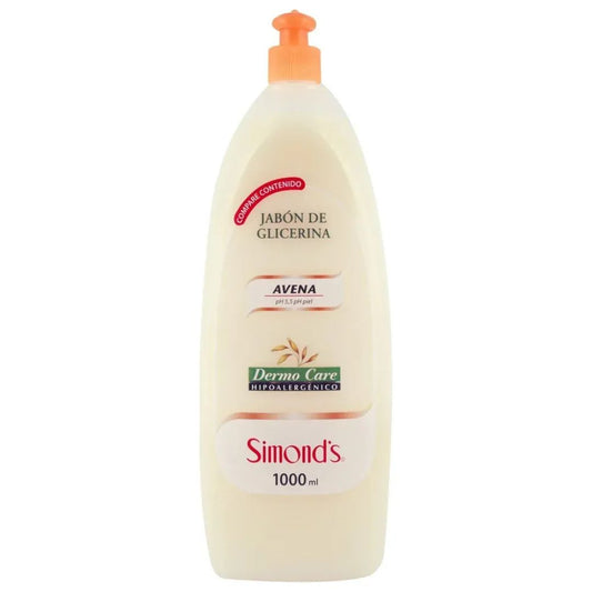 Simond's Dermocare Jabón Líquido Avena 1000 ml