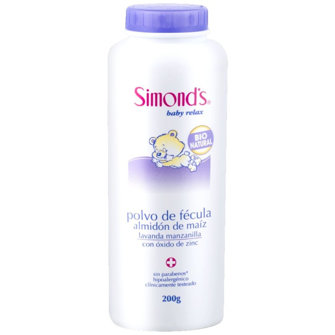 Simond's Polvo de Fécula Lavanda Manzanilla 200 grs