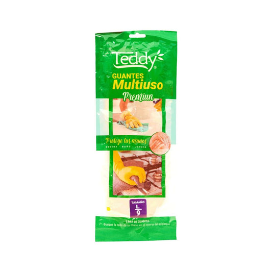 Teddy Guantes Multiusos Amarillos Talla L / Unidad