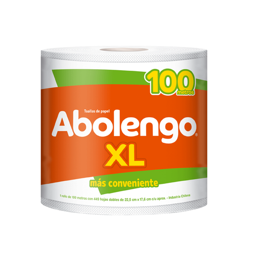 Abolengo Toalla XL 100 Metros 6 Rollos